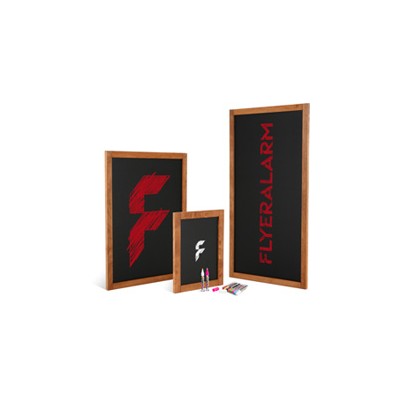Lavagna con cornice in legno - FA-12951