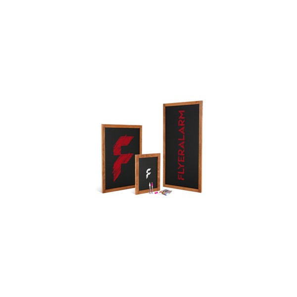 Lavagna con cornice in legno - FA-12951