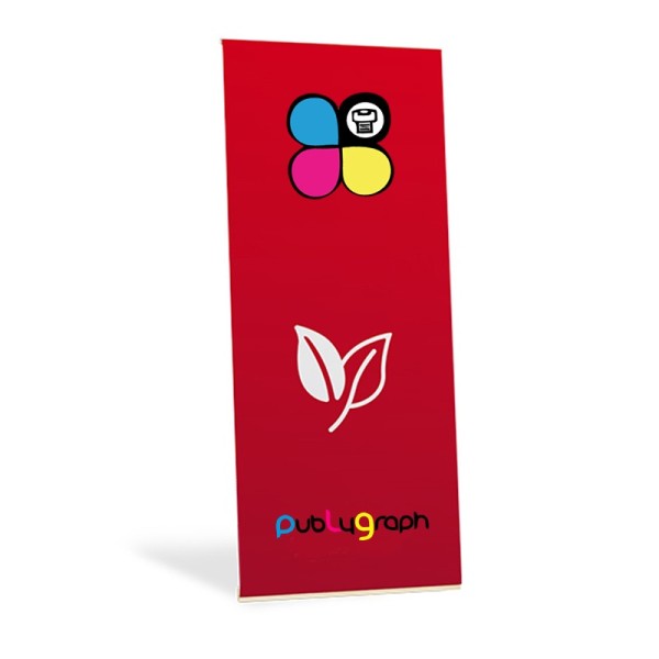 L-Display in legno con barre di legno, sistema incl. stampa - FA-9346
