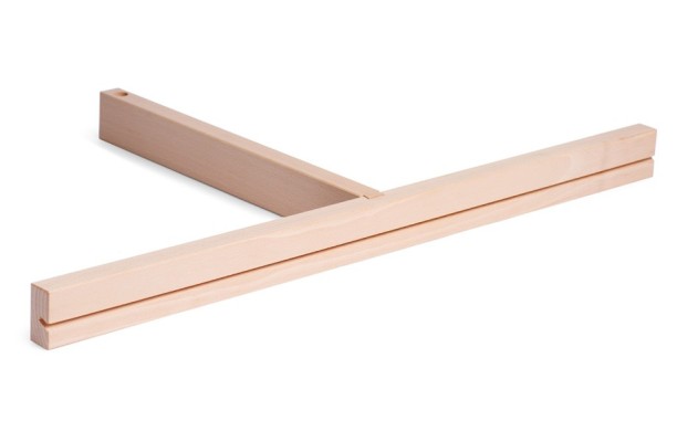 L-Display in legno con barre di legno, sistema incl. stampa - FA-9346 L-Display in legno con barre di legno, sistema incl. stampa - FA-9346