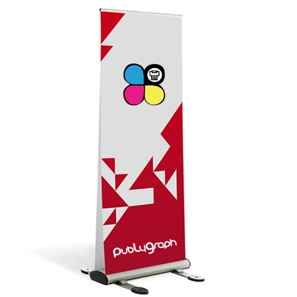 Roll-Up Duo Outdoor, sistema incl. stampa