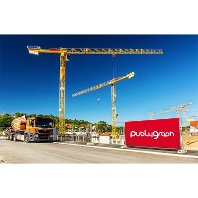 Teli per recinzioni di cantieri edili Teli per recinzioni di cantieri edili