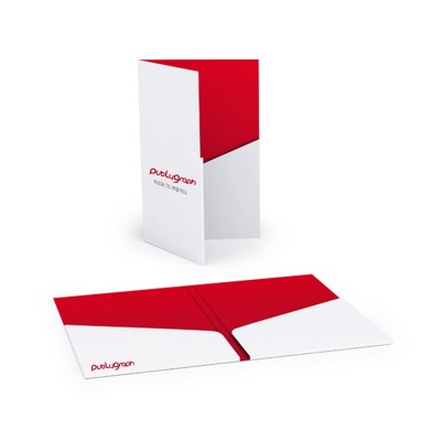 Custodie in carta con due tasche