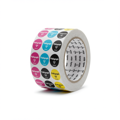 Etichette in bobina con forma personalizzata Etichette in bobina con forma personalizzata