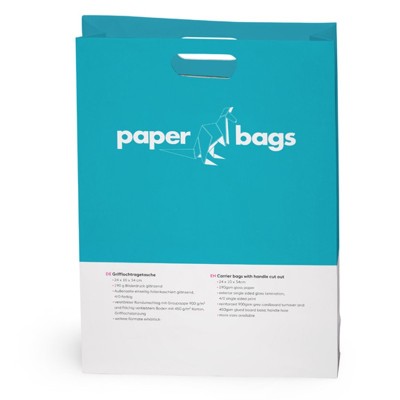 Buste di carta con impugnatura - FA-6388 Buste di carta con impugnatura - FA-6388