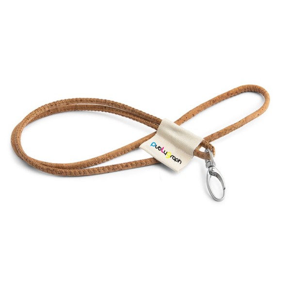 Lanyard in sughero