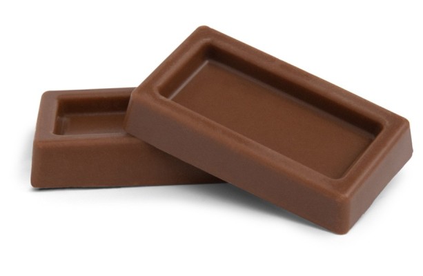 Mini tavolette di cioccolato in confezione regalo