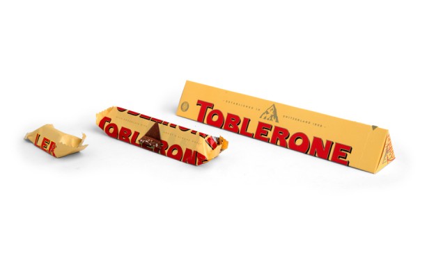 Toblerone con logo Toblerone con logo