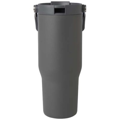 Bicchiere termico da 900 ml in acciaio inossidabile riciclato certificato RCS con sottovuoto in rame e coperchio - cod. P100864 Bicchiere termico da 900 ml in acciaio inossidabile riciclato certificato RCS con sottovuoto in rame e coperchio - cod. P100864