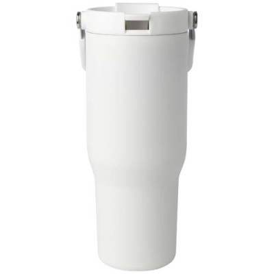 Bicchiere termico da 900 ml in acciaio inossidabile riciclato certificato RCS con sottovuoto in rame e coperchio - cod. P100864 Bicchiere termico da 900 ml in acciaio inossidabile riciclato certificato RCS con sottovuoto in rame e coperchio - cod. P100864