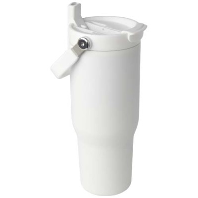 Bicchiere termico da 900 ml in acciaio inossidabile riciclato certificato RCS con sottovuoto in rame e coperchio - cod. P100864 Bicchiere termico da 900 ml in acciaio inossidabile riciclato certificato RCS con sottovuoto in rame e coperchio - cod. P100864