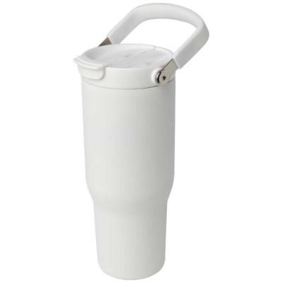 Bicchiere termico da 900 ml in acciaio inossidabile riciclato certificato RCS con sottovuoto in rame e coperchio - cod. P100864 Bicchiere termico da 900 ml in acciaio inossidabile riciclato certificato RCS con sottovuoto in rame e coperchio - cod. P100864
