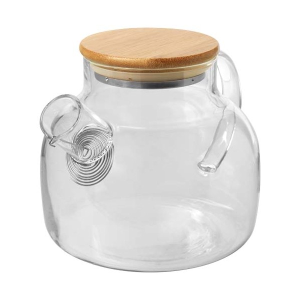 Teiera con colino e coperchio in bambù Zen - cod. P113395