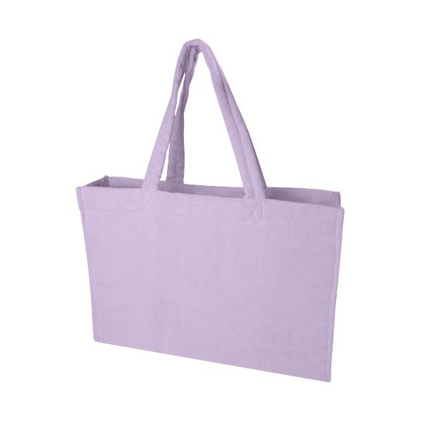 Tote bag per la spiaggia in spugna riciclata certificata GRS da 13 litri Siam - cod. P120752