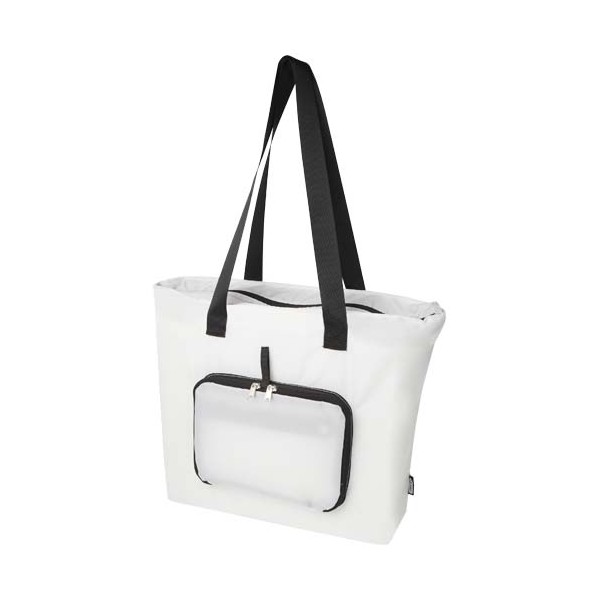 Tote bag pieghevole in PET riciclato da 12 litri EcoFold - cod. P130091