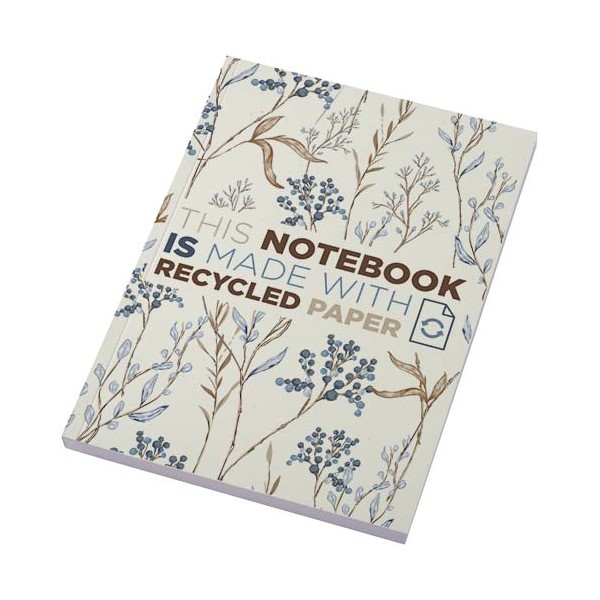 Blocco note formato A5 con copertina morbida riciclata e 100 fogli Novella Austen - cod. P210248