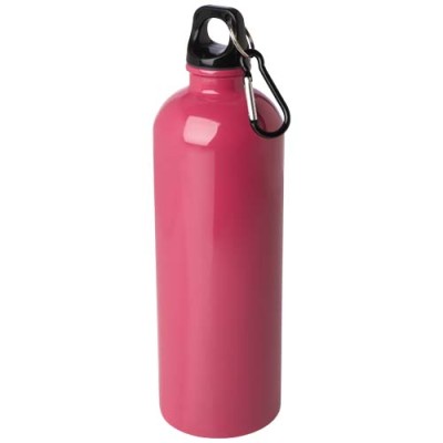 Borraccia da 750 ml in acciaio inossidabile certificato RCS a parete singola con moschettone Oregon - cod. P100861