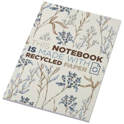 Blocco note formato A5 con copertina morbida riciclata e 50 fogli Novella Austen - cod. P210249
