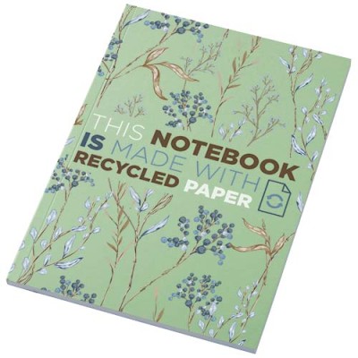 Blocco note formato A5 con copertina morbida riciclata e 50 fogli Novella Austen - cod. P210249