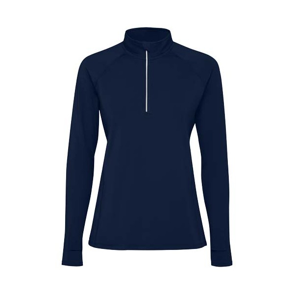 Felpa a maniche lunghe con mezza zip da donna Estambul - cod. PR1033