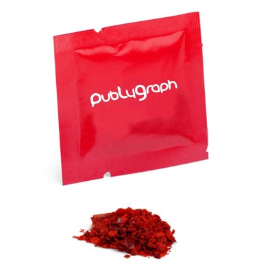 Bustine di peperoncino personalizzate Bustine di peperoncino personalizzate