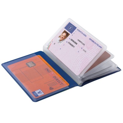 Portacards personalizzati con logo stampato
