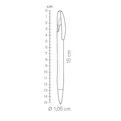 Penna a sfera da serigrafare con logo