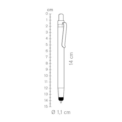 Penna con puntatore touch personalizzabile