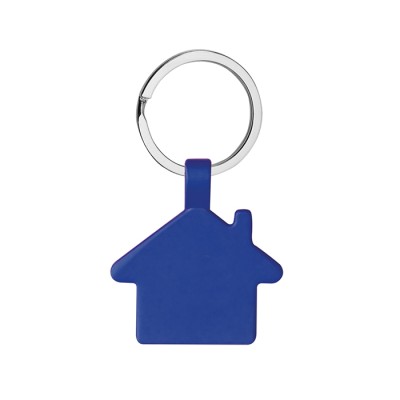 Portachiavi ad anello piatto con logo