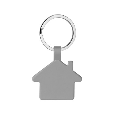 Portachiavi ad anello piatto con logo