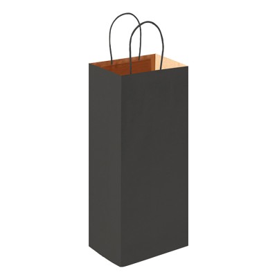 Shopper per bottiglia vino WINE f.to 14x8,5x39,5 cm