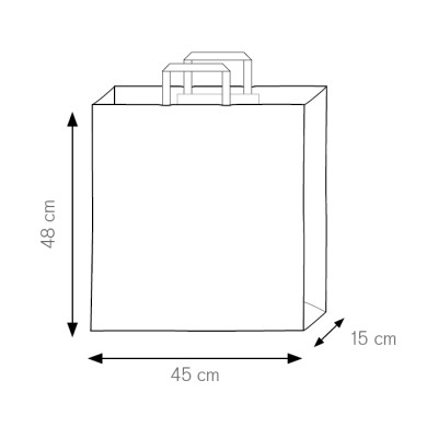 Buste shopper con logo PG066