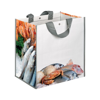 Borsa shopping con soffietto - Fishbox cod. PG094PE