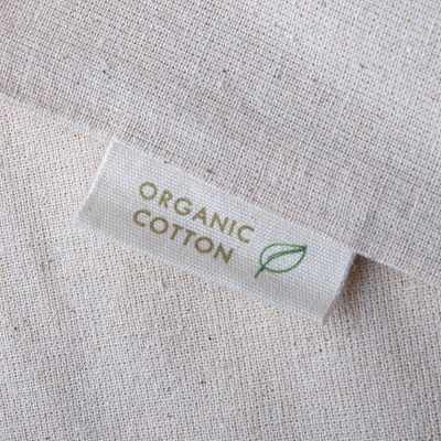 Borsa shopping in cotone organico da stampare