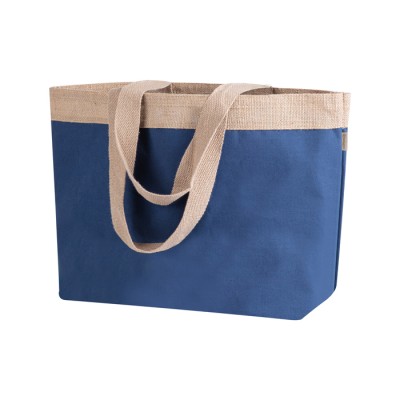 JAMES Borsa in cotone laminato e juta Cod. Art. PG248