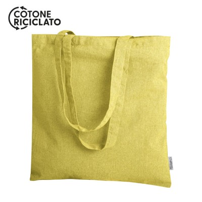 Borsa in cotone riciclato con logo