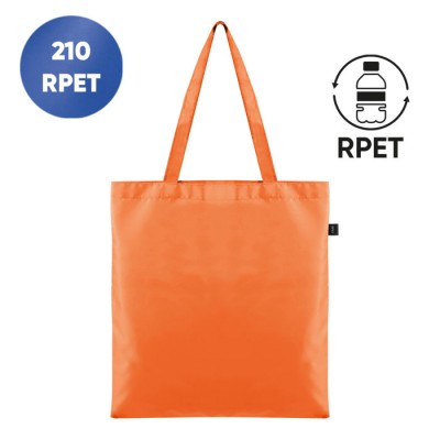 Borsa shopping con logo stampato