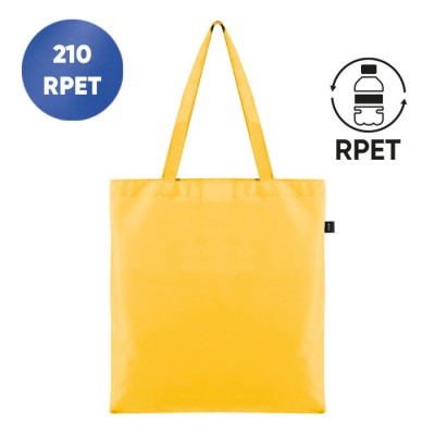 Borsa shopping con logo stampato