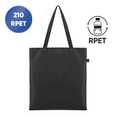 Borsa shopping con logo stampato