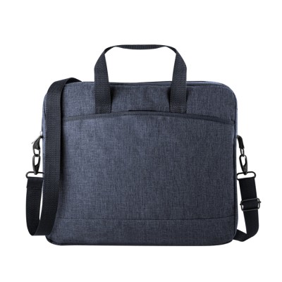 MONTRY 2 TONE Borsa porta PC imbottita in poliestere 300D effetto melange Cod. Art. PH204