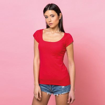 Maglie da donna pubblicitarie