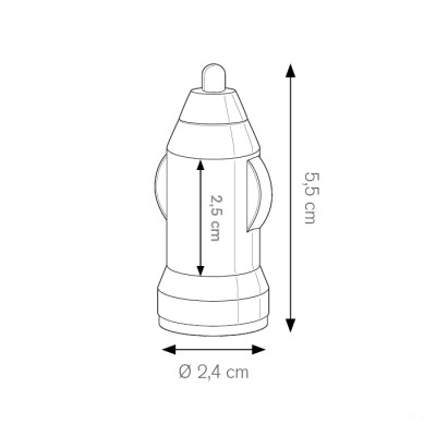 Adattatore usb auto per presa accendisigari