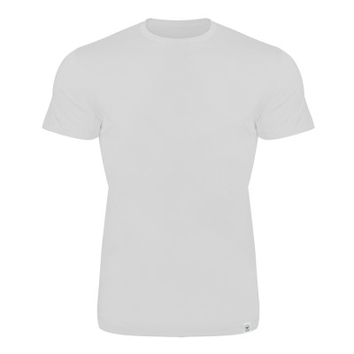 T-shirt adulto cotone biologico pettinato - White organic cod. NK161