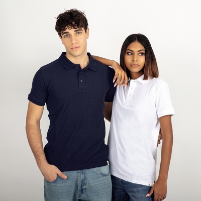 Polo mezza manica cotone biologico piquet - Rio color cod. NK230