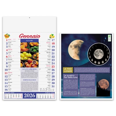 Calendari con logo LUNARIO