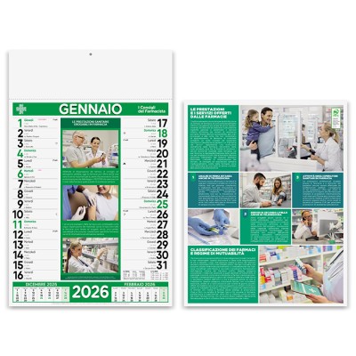 Calendari per Farmacia PA154