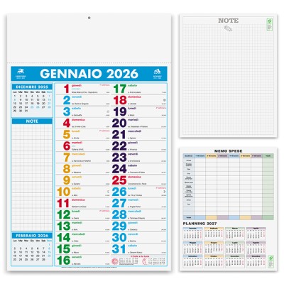 Calendario personalizzato online Cod. Art. PA422
