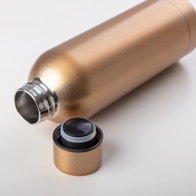 Borraccia in acciaio inox con logo