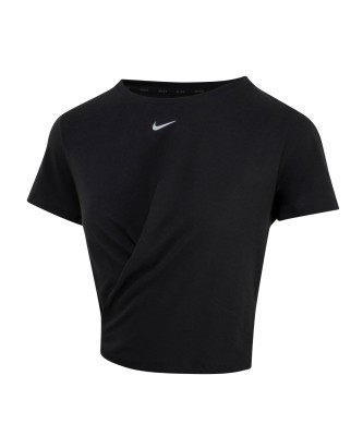 Maglia a maniche corte standard twist Nike One Luxe Dri-FIT da donna - cod. RWNK374 Maglia a maniche corte standard twist Nike One Luxe Dri-FIT da donna - cod. RWNK374