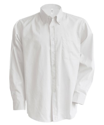 Camicia Oxford a maniche lunghe da uomo - cod. RWKB533